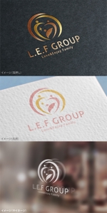 mogu ai (moguai)さんのイベントサークル「L.E.F(Love&Enjoy Family)GROUP」のロゴへの提案