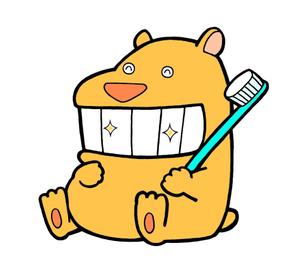 なかむら治彦 ()さんのクマ、シマウマのキャラクターデザイン　　歯科への提案