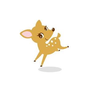 dwork (dwork)さんの子鹿 かわいい シンプルなイラストへの提案