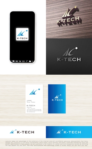 tog_design (tog_design)さんの株式会社K-TECHシンボルマークロゴの依頼への提案
