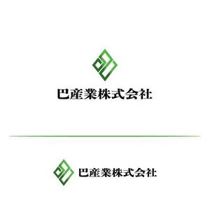 tom-ho (tom-ho)さんの砕石生産・販売の会社「巴産業株式会社」のロゴへの提案