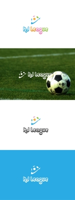 red3841 (red3841)さんの小学校低学年サッカーリーグ　「KJLeague」のロゴへの提案