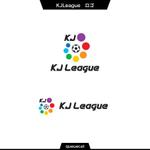 queuecat (queuecat)さんの小学校低学年サッカーリーグ　「KJLeague」のロゴへの提案