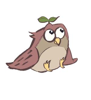 しのぶ (Sinobu)さんの福祉系サービスのふくろうのキャラクターデザインへの提案