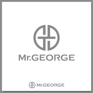 slash (slash_miyamoto)さんの中年向けメンズアパレルECサイト「Mr. GEORGE／ミスタージョージ」のロゴへの提案