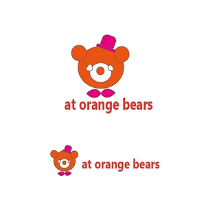studio-air (studio-air)さんのガールズユニット「at Orange Bears」のロゴ　への提案