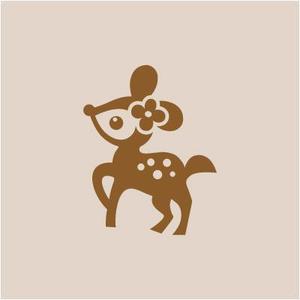 catwood (catwood)さんの子鹿 かわいい シンプルなイラストへの提案