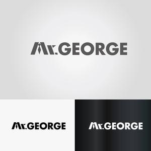 株式会社バズラス (buzzrous)さんの中年向けメンズアパレルECサイト「Mr. GEORGE／ミスタージョージ」のロゴへの提案