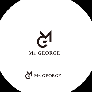 ELDORADO (syotagoto)さんの中年向けメンズアパレルECサイト「Mr. GEORGE／ミスタージョージ」のロゴへの提案