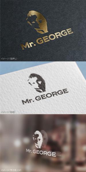 mogu ai (moguai)さんの中年向けメンズアパレルECサイト「Mr. GEORGE／ミスタージョージ」のロゴへの提案