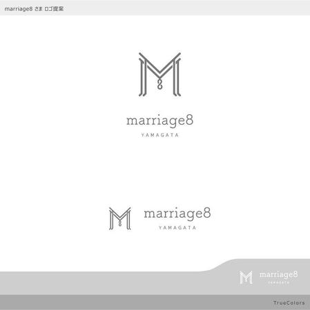 TrueColors (TrueColors)さんの結婚相談所「marriage8」（マリッジエイト）のロゴデザインコンペへの提案