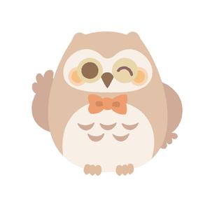 小泉 あいり (air_kizm)さんの福祉系サービスのふくろうのキャラクターデザインへの提案