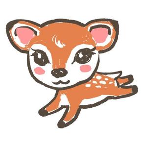 TagamiGames (TagamiGames)さんの子鹿 かわいい シンプルなイラストへの提案