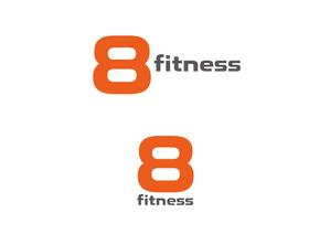 aki owada (bowie)さんのパーソナルトレーニングジム「8fitness」のロゴへの提案