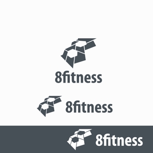 agnes (agnes)さんのパーソナルトレーニングジム「8fitness」のロゴへの提案