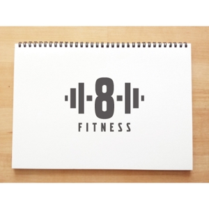 yusa_projectさんのパーソナルトレーニングジム「8fitness」のロゴへの提案