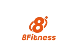 日和屋 hiyoriya (shibazakura)さんのパーソナルトレーニングジム「8fitness」のロゴへの提案