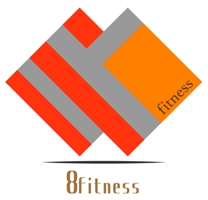 mrk_tsuruda (mark_craftsman)さんのパーソナルトレーニングジム「8fitness」のロゴへの提案