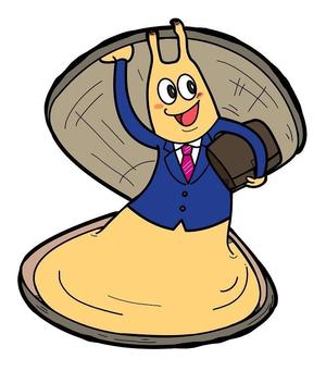 MIKA (mamemansan)さんの大手メーカー「働き貝」のキャラクターへの提案
