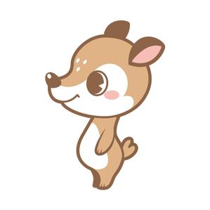 たづ (tadu_3)さんの子鹿 かわいい シンプルなイラストへの提案