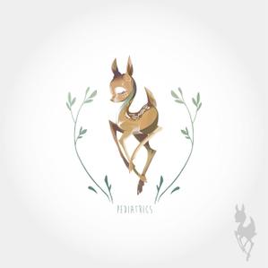 ORI-GIN (ORI-GIN)さんの子鹿 かわいい シンプルなイラストへの提案
