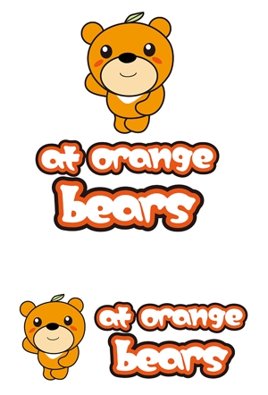 田中　威 (dd51)さんのガールズユニット「at Orange Bears」のロゴ　への提案