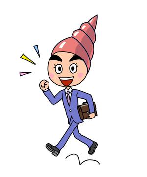 FFGG (fumifumihiko)さんの大手メーカー「働き貝」のキャラクターへの提案