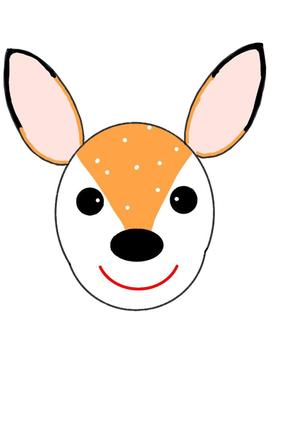 URABE (SOUBI)さんの子鹿 かわいい シンプルなイラストへの提案