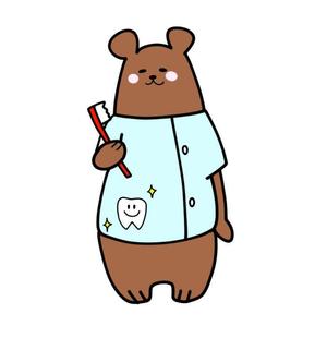 ゆうか (Yuka11)さんのクマ、シマウマのキャラクターデザイン　　歯科への提案