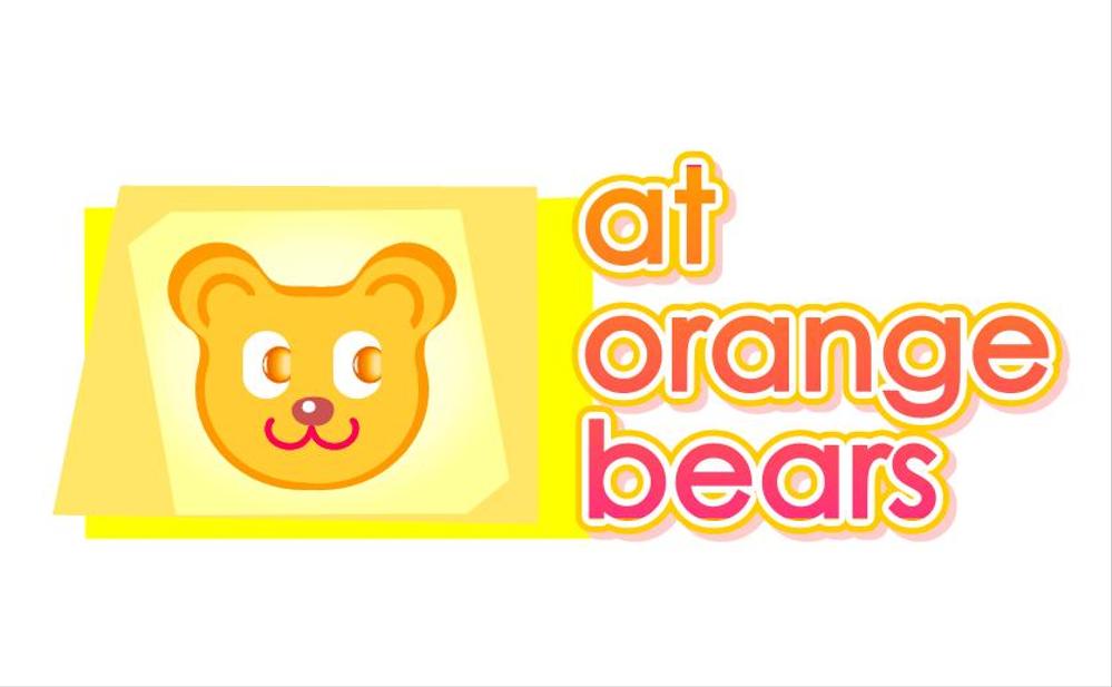 ガールズユニット「at Orange Bears」のロゴ　