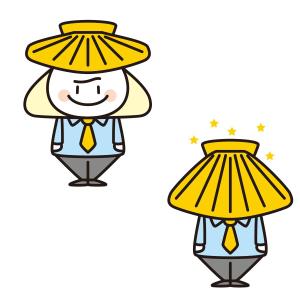 さんの大手メーカー「働き貝」のキャラクターへの提案