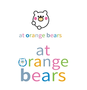 kikujiro (kiku211)さんのガールズユニット「at Orange Bears」のロゴ　への提案
