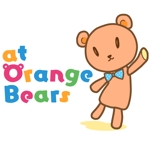 Emiri (limone_soda_)さんのガールズユニット「at Orange Bears」のロゴ　への提案