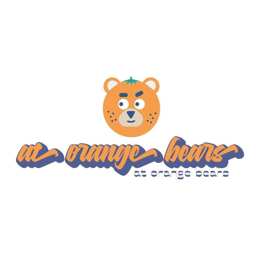 ガールズユニット「at Orange Bears」のロゴ　