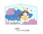 ねこまみれ◎ (kmrrr_2)さんの神社で頒布する絵馬のイラスト作成への提案