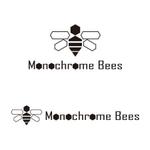 ユウスケ【Dice web】 (dice-web)さんのアパレルブランド「Monochrome Bees」のロゴへの提案