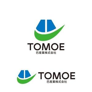 biton (t8o3b1i)さんの砕石生産・販売の会社「巴産業株式会社」のロゴへの提案