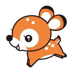 iknow (inoue_mistue)さんの子鹿 かわいい シンプルなイラストへの提案