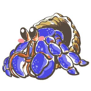 TagamiGames (TagamiGames)さんのオカヤドカリのキャラクターデザインへの提案