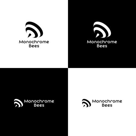 Pippin (Pippin)さんのアパレルブランド「Monochrome Bees」のロゴへの提案