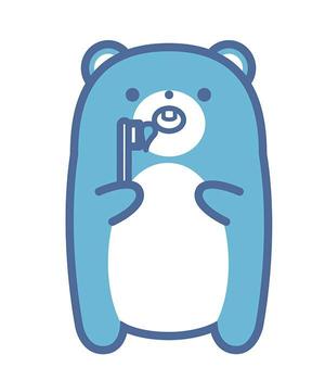 ISSOKU (kazunori131)さんのクマ、シマウマのキャラクターデザイン　　歯科への提案
