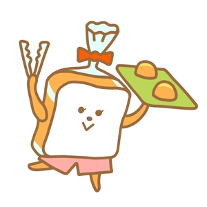 犬尻人 (komekami2000)さんの食パンのキャラクターへの提案