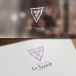 BKdesign (late_design)さんの「アーユルヴェーダサロン　ル・シャンティ―　Le Santih」　のお店ロゴへの提案