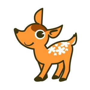 アズ (pantsnezumi)さんの子鹿 かわいい シンプルなイラストへの提案
