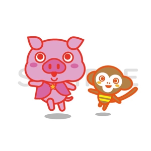 nora-mie ()さんの旅の行き先をゆかい楽しく紹介するに動物メインキャラクターおよびサブキャラクターデザイン募集への提案