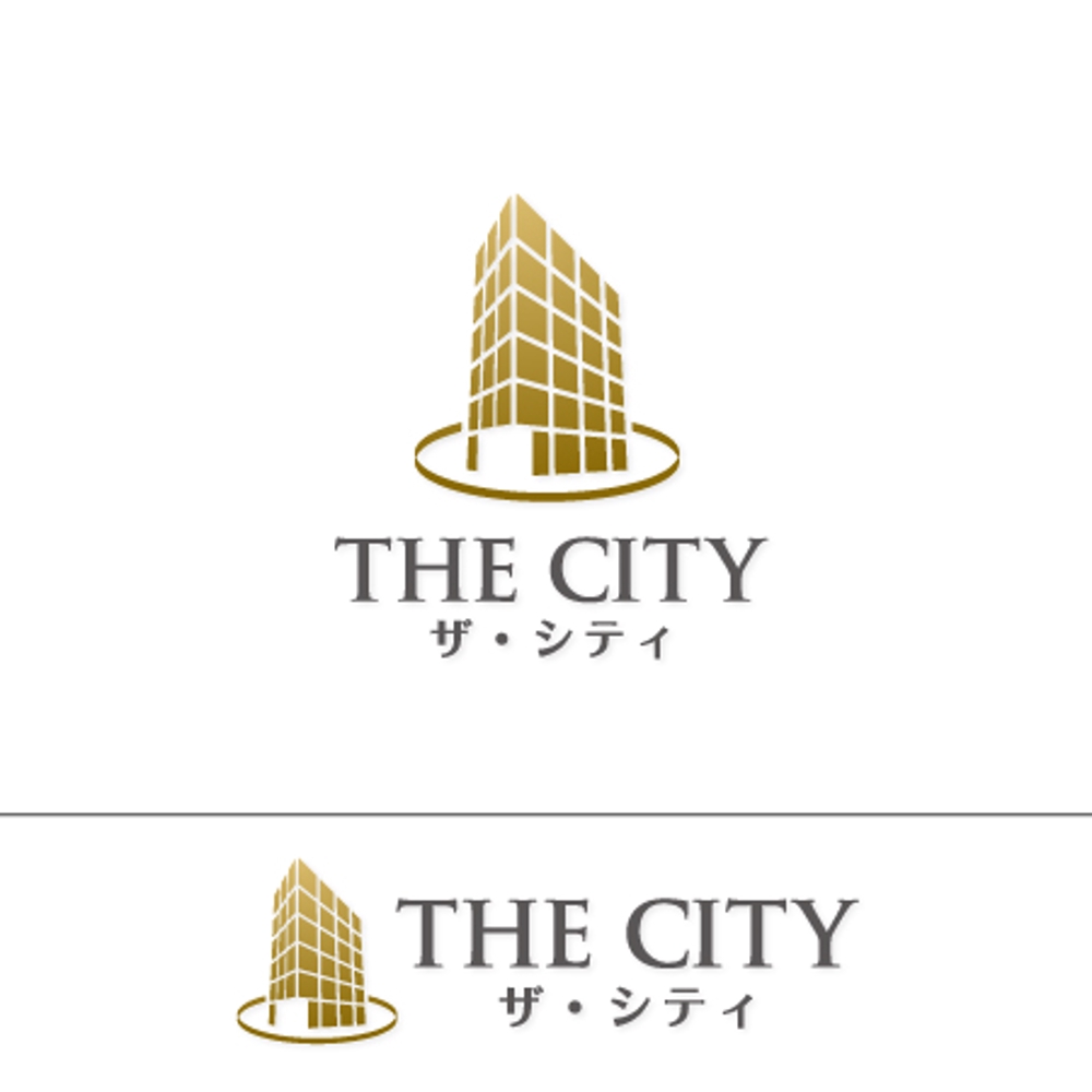 自社開発商業ビルシリーズ「THE CITY（ザ・シティ）」のロゴ