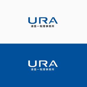 atomgra (atomgra)さんの税理士、不動産鑑定業者　「浦信一税理事務所/㈱URA」のロゴへの提案