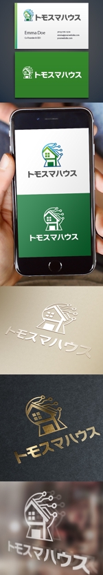 takon (takon)さんの大阪の住宅会社　トモスマハウスのロゴデザインへの提案