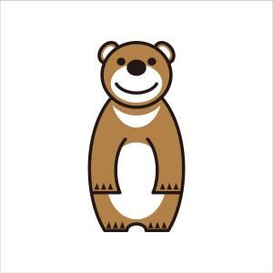 安原　秀美 (I-I_yasuhara)さんのクマ、シマウマのキャラクターデザイン　　歯科への提案