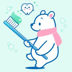 makiko_f (makiko_f)さんのクマ、シマウマのキャラクターデザイン　　歯科への提案